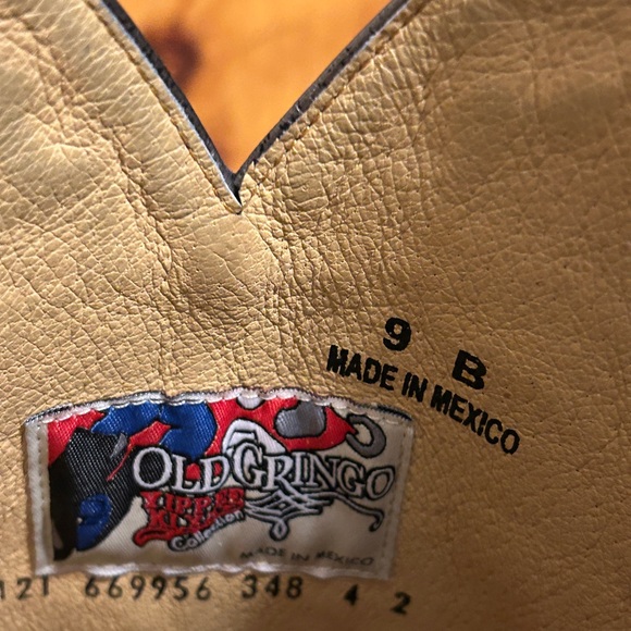 Old Gringo Purple Selfie Embroidered Cowboy Boots - Picture 6 of 6